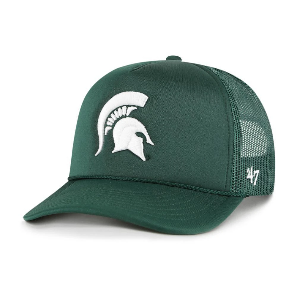 Michigan State 47 Brand Foam Front Mesh Trucker Cap