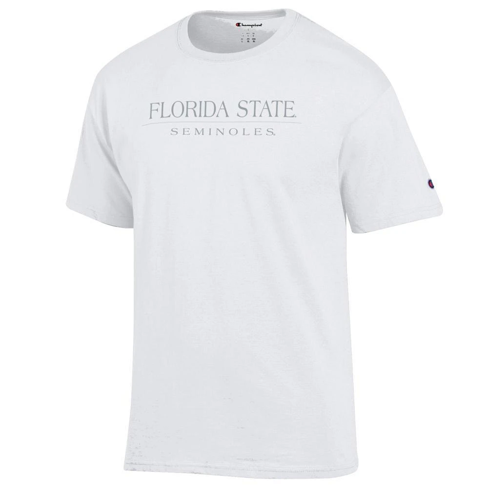 Florida State Champion Women's Straight Wordmark Tonal Tee