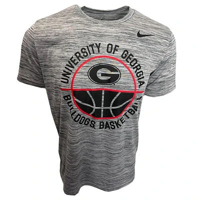 Georgia Nike Drifit Legend Velocity Basketball Tee