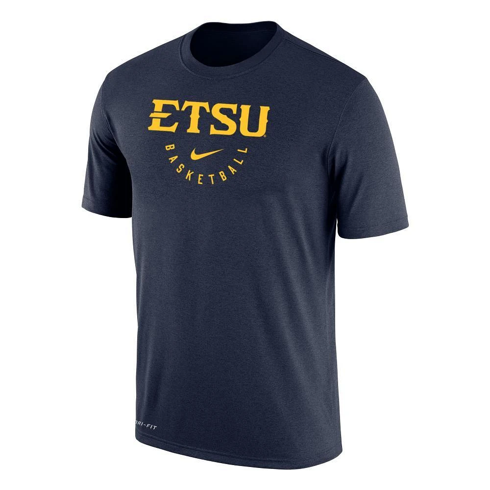 ETSU Nike Basketball Dri-fit Cotton Tee