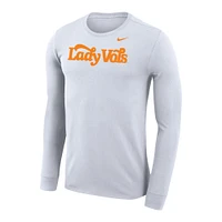 Tennessee Nike Lady Vols Dri-Fit Legend Script Long Sleeve Tee