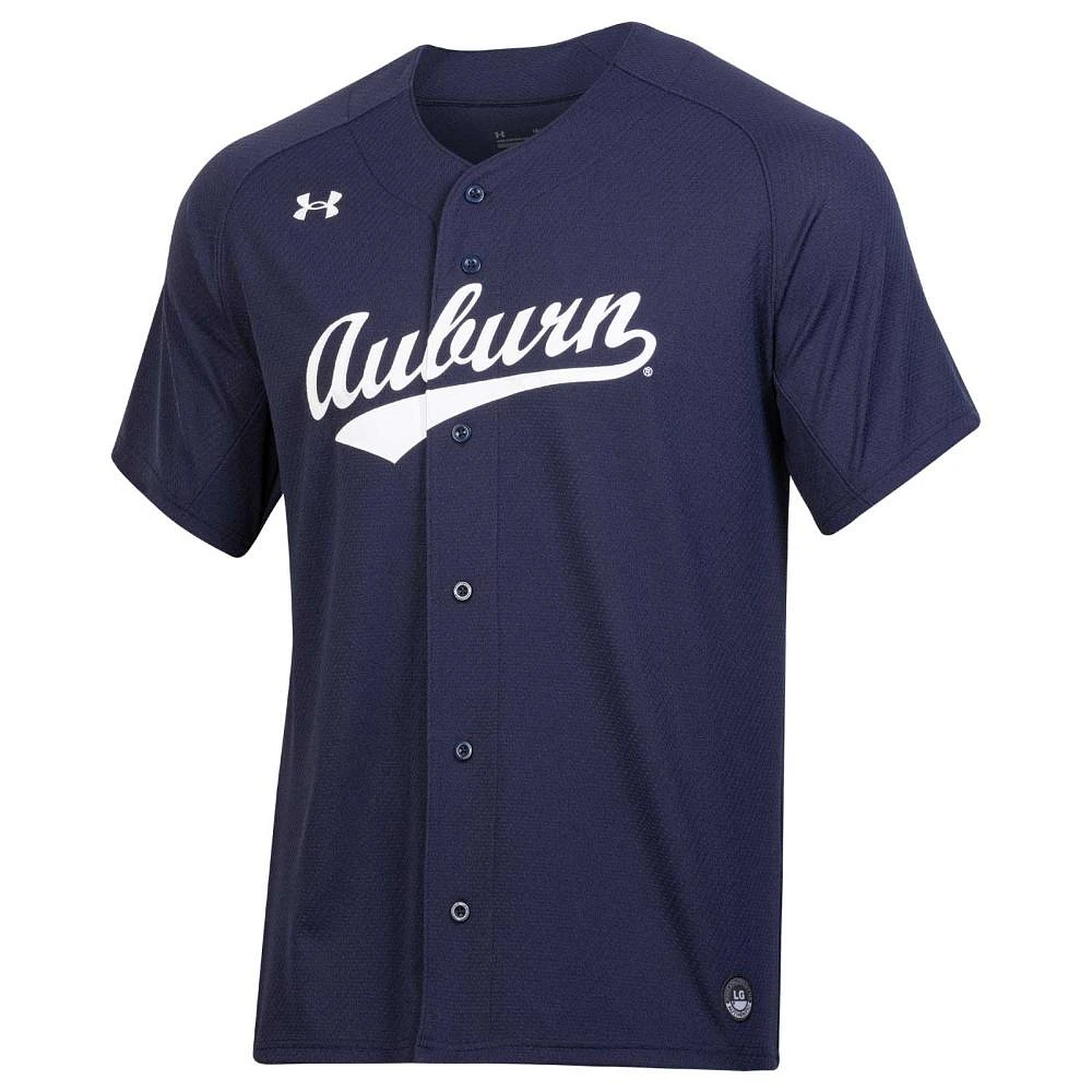 Auburn Under Armour #1 Baseball Jersey