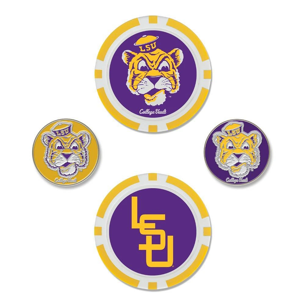 LSU Wincraft Ball Marker Set