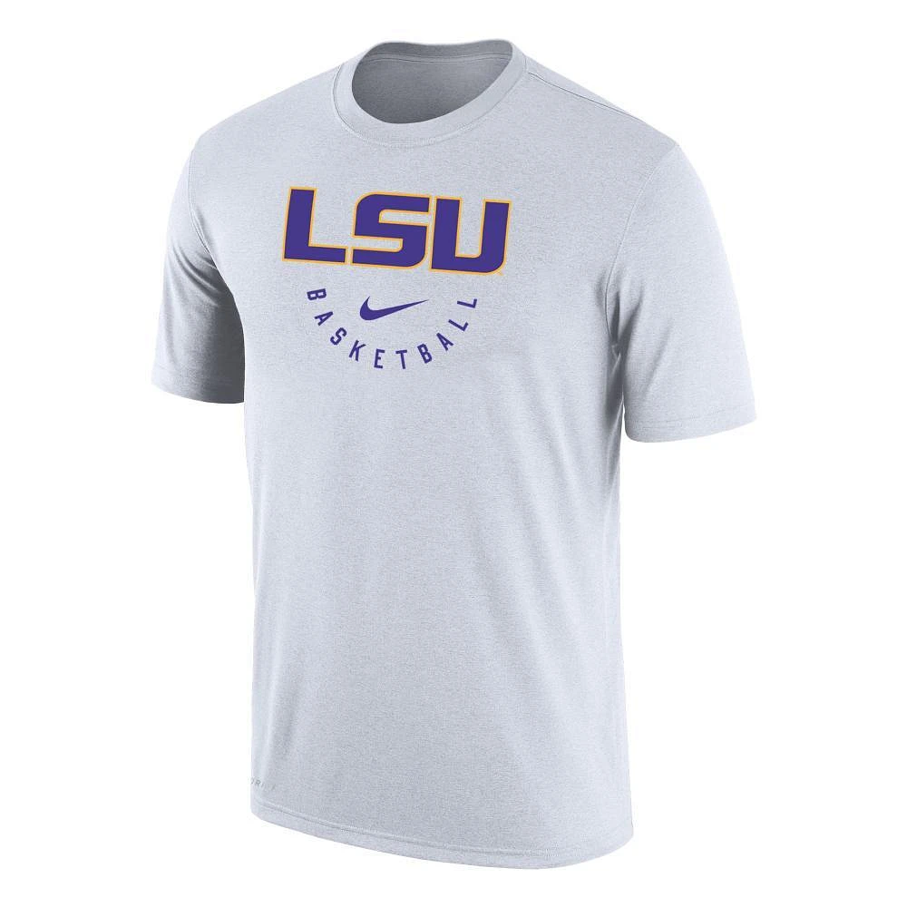 LSU Nike Basketball Dri-Fit Cotton Tee