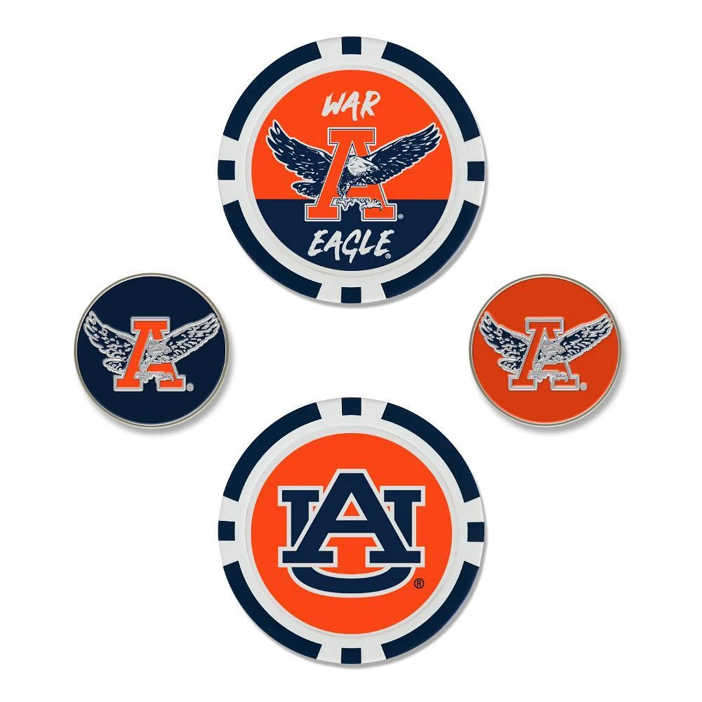 Auburn Wincraft Ball Marker Set