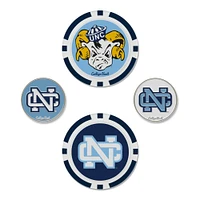 UNC Wincraft Ball Marker Set