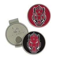 Arkansas Wincraft Hat Clip and Ball Marker Set