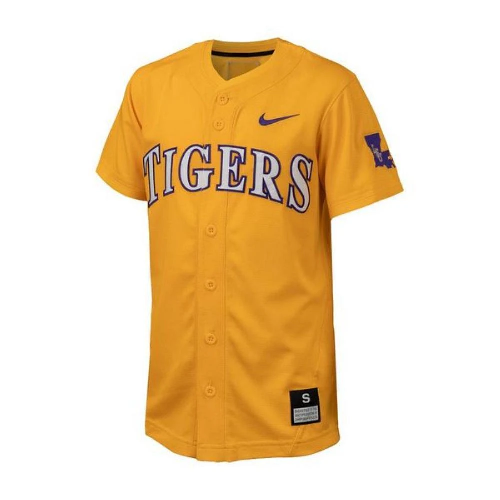 LSU Nike YOUTH Replica Baseball Jersey