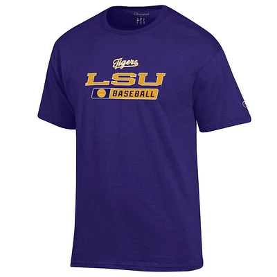 LSU Champion Basic Baseball Tee