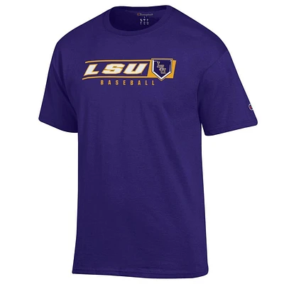 LSU Champion Baseball Rectangle Tee