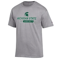 Michigan State Champion Basic Hockey Tee