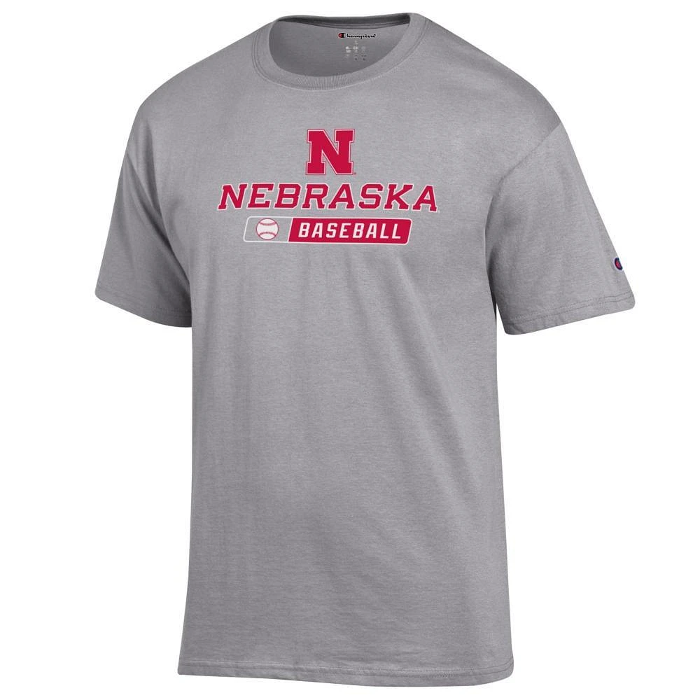 Nebraska Champion Basic Baseball Tee