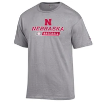 Nebraska Champion Basic Baseball Tee