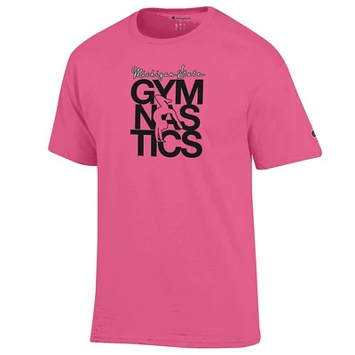 Michigan State Champion Pink Gymnastics Stack Tee