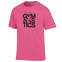 Florida Champion Pink Gymnastics Stack Tee