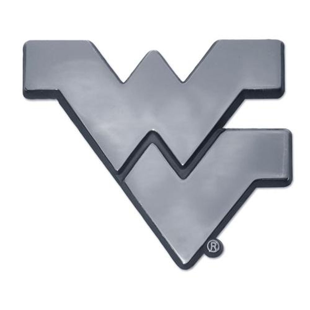  Wvu | West Virginia Chrome Auto Emblem | Alumni Hall