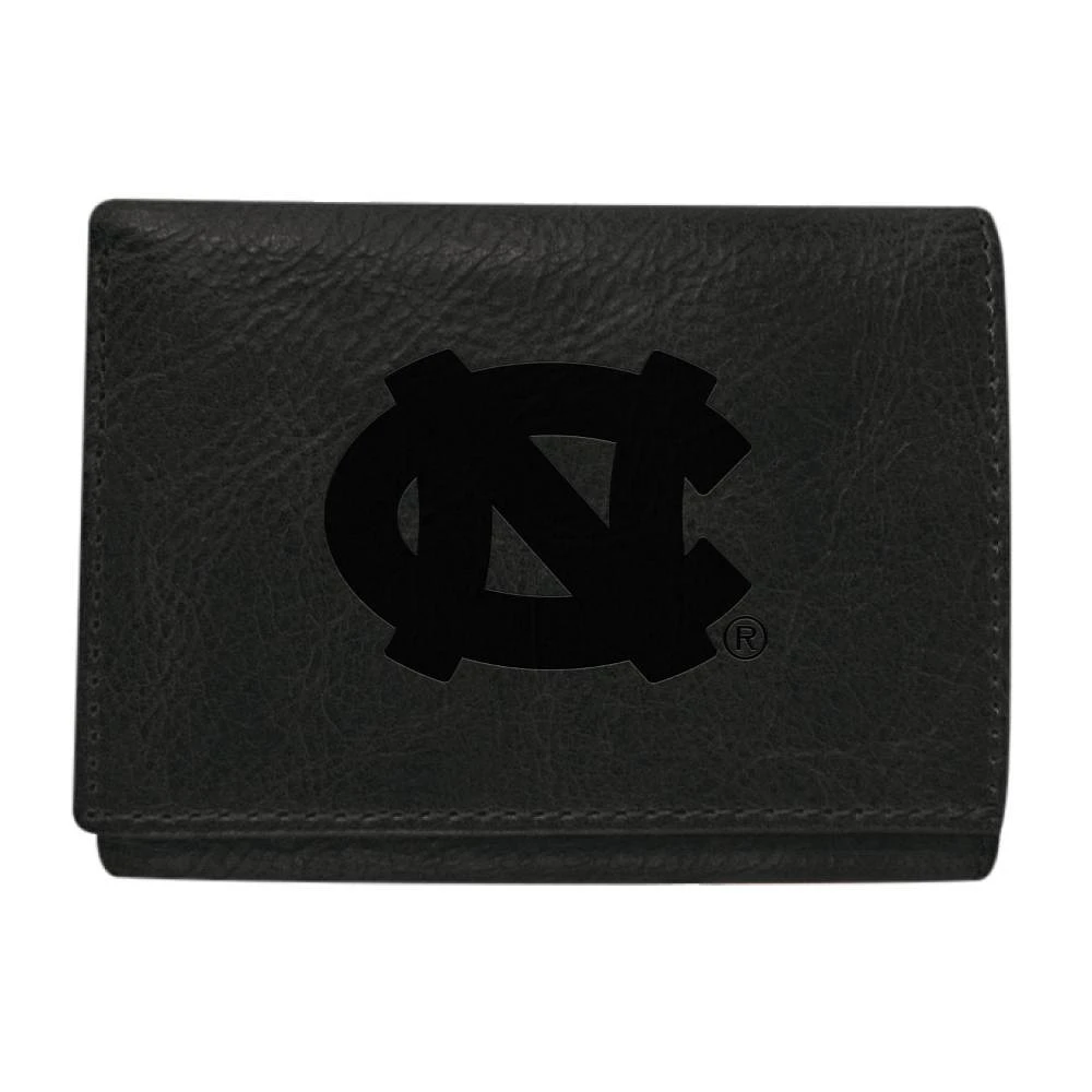 UNC Zulu Leather Trifold Wallet