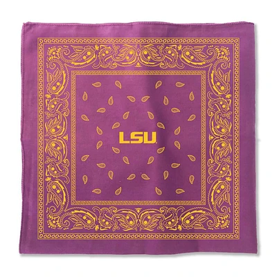 LSU 22 x 22 Bandana