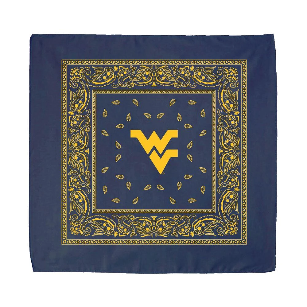 West Virginia 22 x 22 Bandana