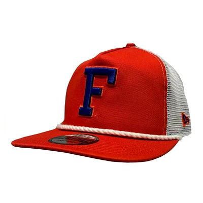 Florida New Era Vault Golfer Rope Block F Trucker Hat