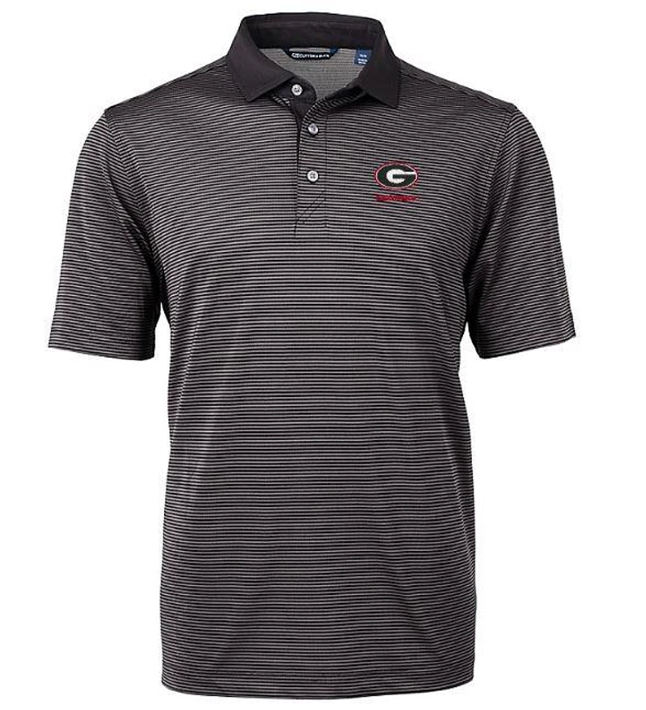 Georgia Cutter & Buck Virtue Eco Micro Stripe Polo