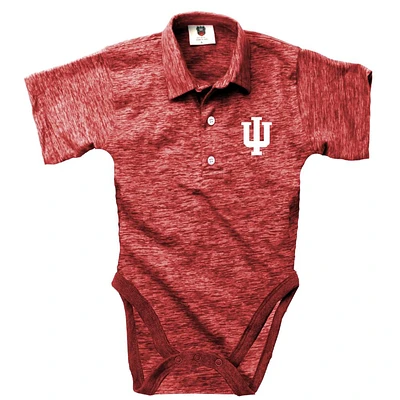 Indiana Wes and Willy Infant Cloudy Yarn Polo Hopper