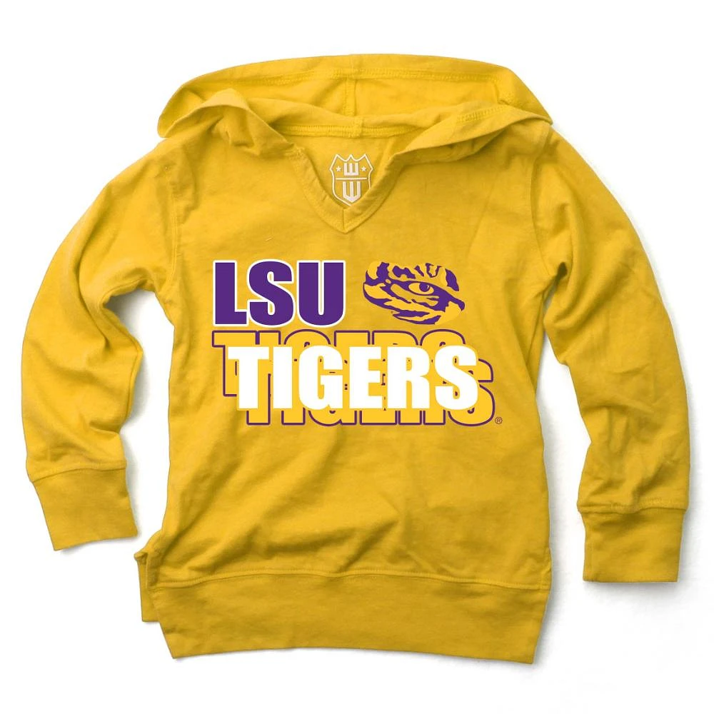 LSU Wes and Willy Kids Burnout Hoodie