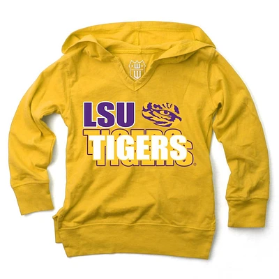 LSU Wes and Willy YOUTH Burnout Hoodie