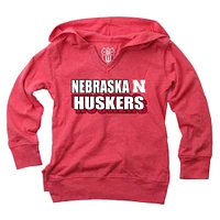 Nebraska Wes and Willy Kids Burnout Hoodie