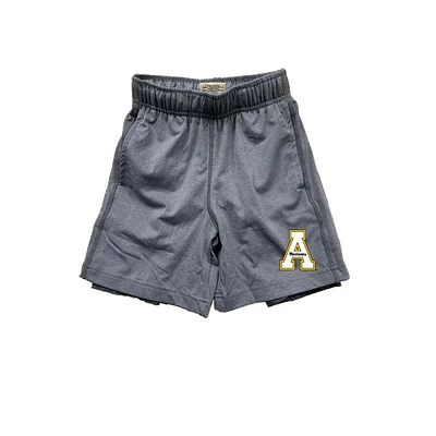 App State Wes and Willy Kids 2 1 with Leg Print Short