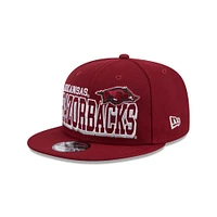 Arkansas New Era 950 Gameday Adjustable Cap