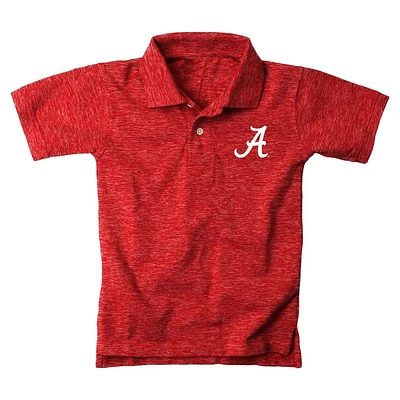 Alabama Wes and Willy Kids Cloudy Yarn Polo