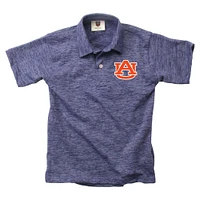 Auburn Wes and Willy YOUTH Cloudy Yarn Polo