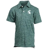 Michigan State Wes and Willy YOUTH Cloudy Yarn Polo