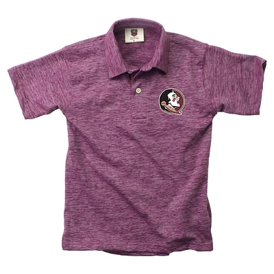 Florida State Wes and Willy YOUTH Cloudy Yarn Polo