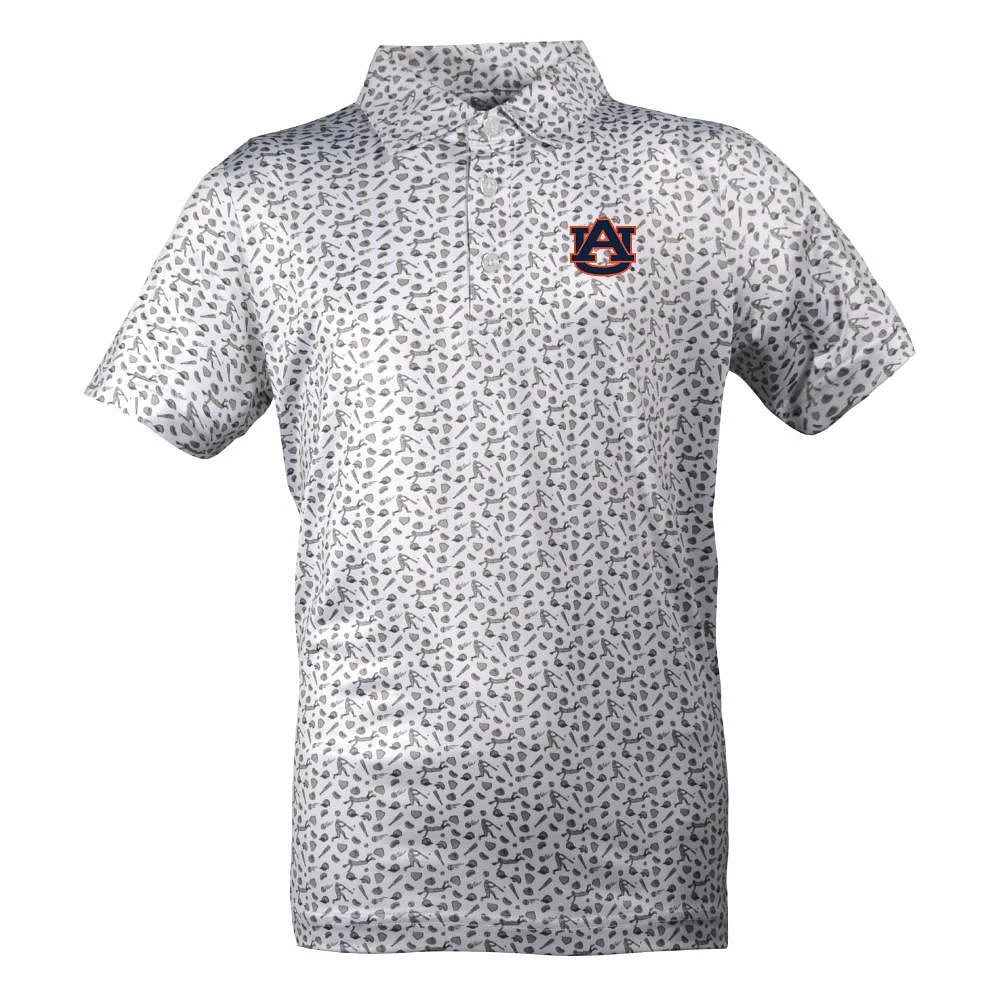 Auburn Garb YOUTH Earnest Baseball Polo