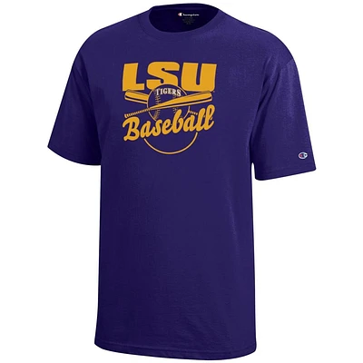 LSU Champion YOUTH Baseball/Bats Tee