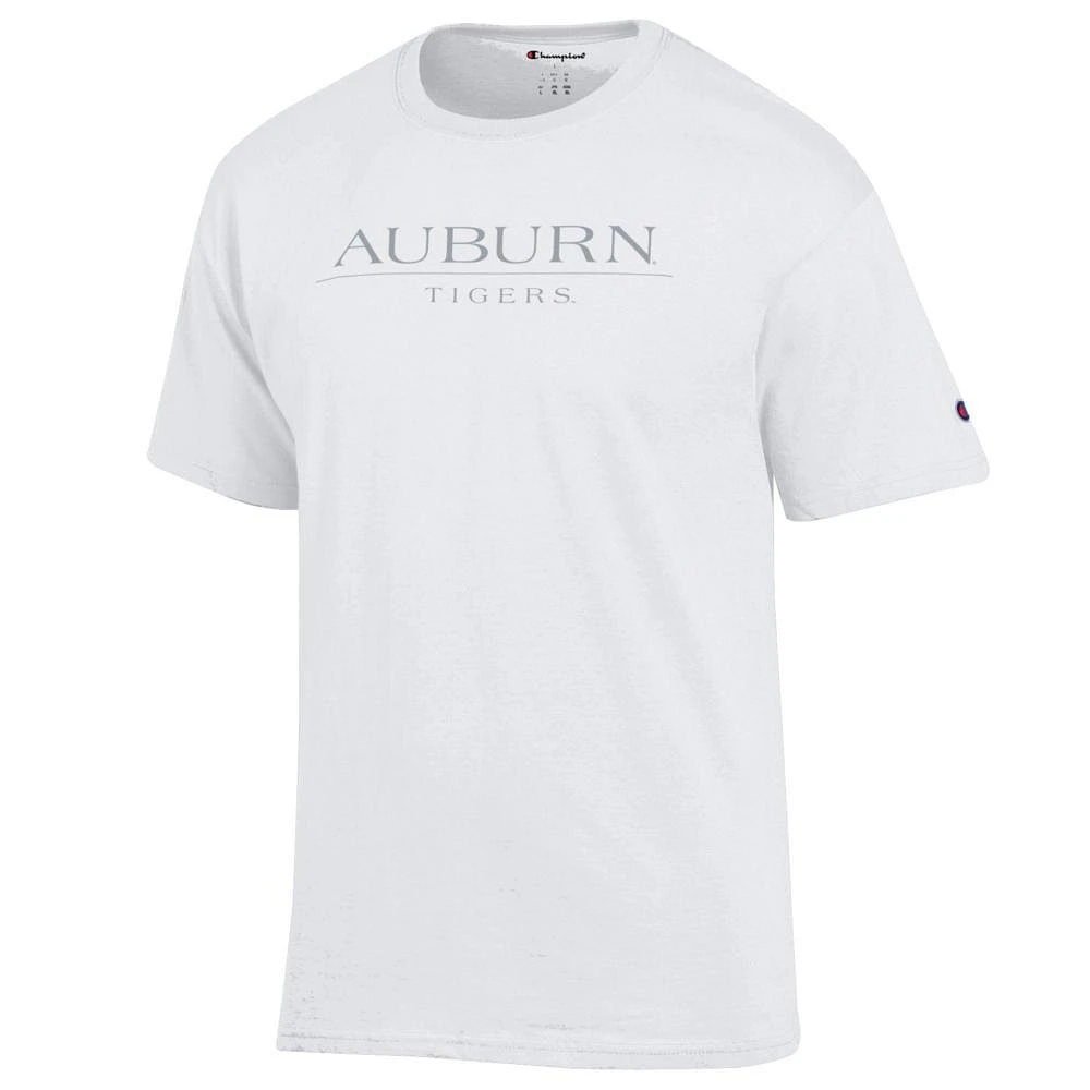 Auburn Champion Women's Straight Tonal Wordmark Tee