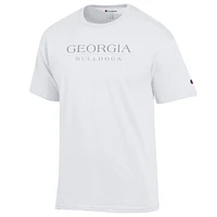 Georgia Champion Women's Straight Tonal Wordmark Tee