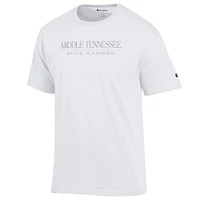 MTSU Champion Women's Straight Tonal Wordmark Tee