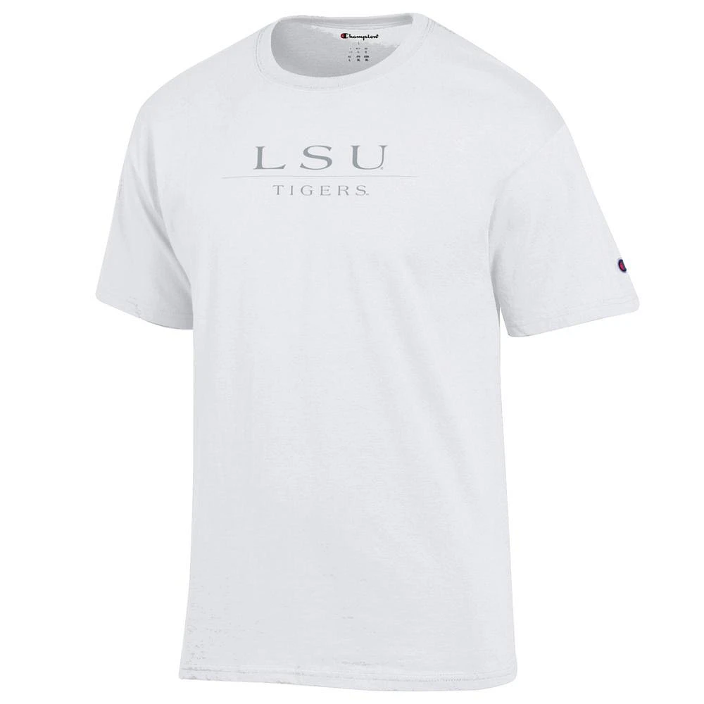 LSU Champion Women's Straight Tonal Wordmark Tee