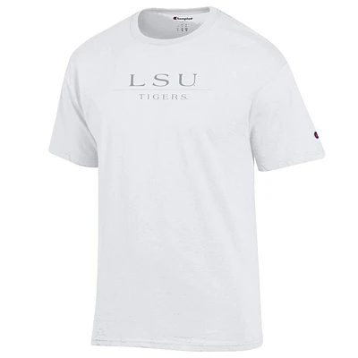 LSU Champion Women's Straight Tonal Wordmark Tee