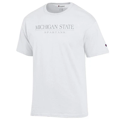 Michigan State Champion Women's Straight Tonal Wordmark Tee