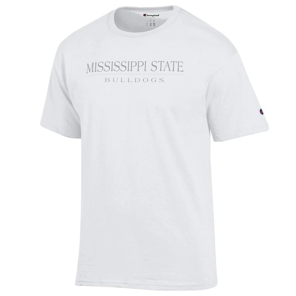 Mississippi State Champion Women's Straight Tonal Wordmark Tee