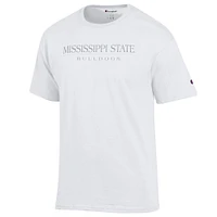 Mississippi State Champion Women's Straight Tonal Wordmark Tee