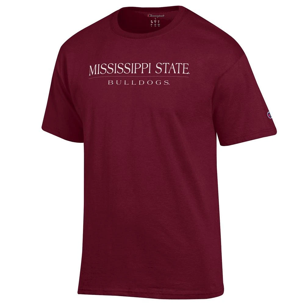Mississippi State Champion Women's Straight Wordmark Tee