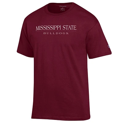Mississippi State Champion Women's Straight Wordmark Tee