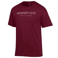 Mississippi State Champion Women's Straight Wordmark Tee