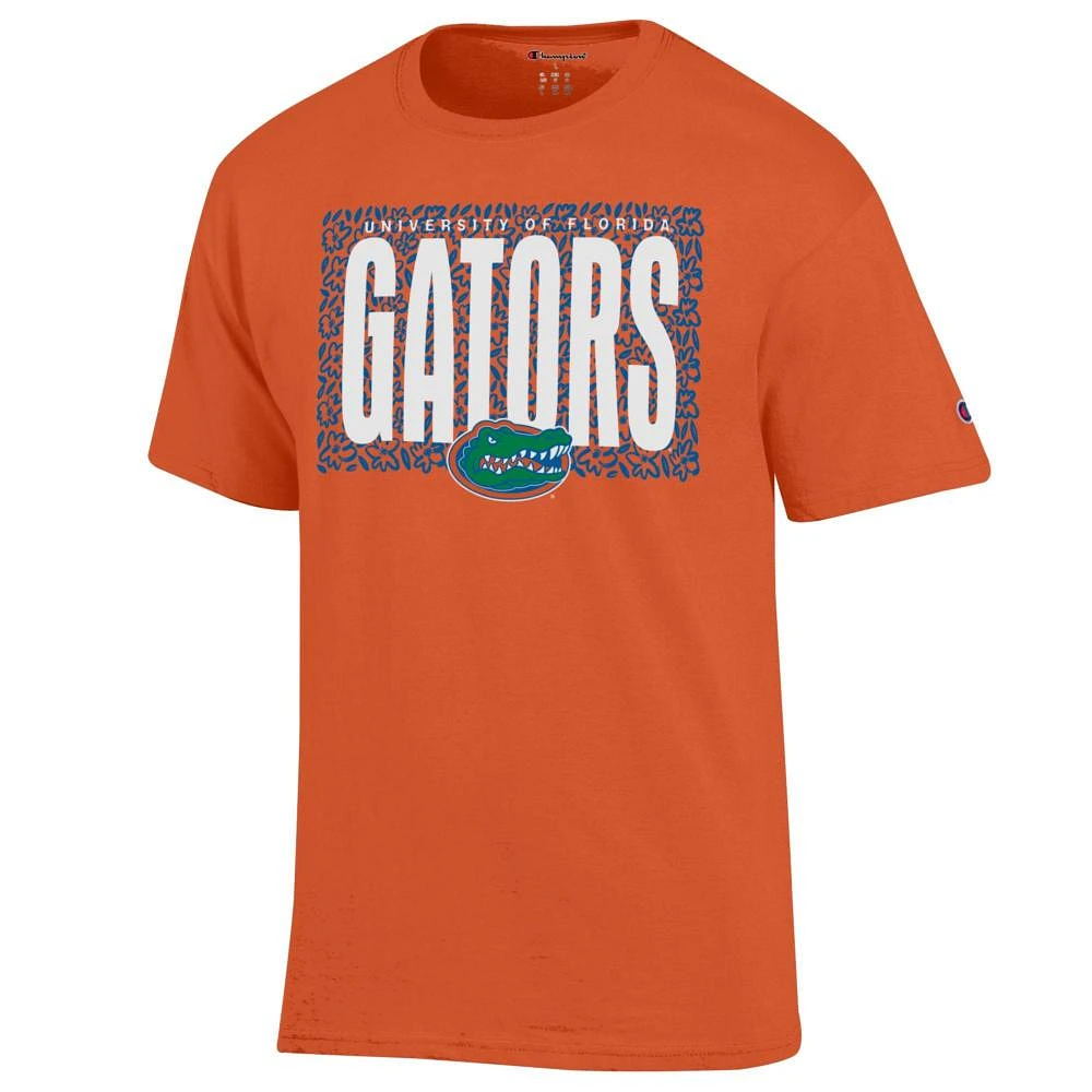 Florida Champion Women's Rectangle Over Print with Logo Tee