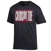 Alabama Champion Women's Rectangle Over Print with Logo Tee